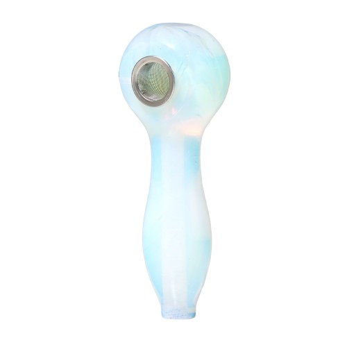pipe spoon taillée dans un bloc d'améthyste naturelle