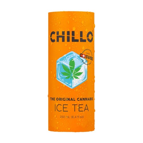Chillo Cannabis Ice Tea 250 ml – Thé Glacé Chanvre Premium