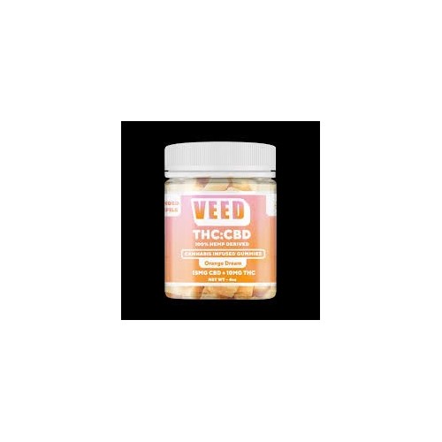 Gummies VEED D9+CBD 30x10mg/300mg Collection +18 – Orange Dream