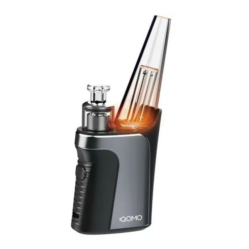mini e-rig portable XMax Qomo avec son bubbler en verre intégré