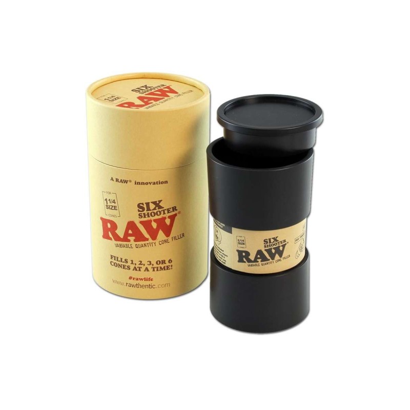rouleuse RAW Six Shooter, remplissage de six cônes en une seule fois