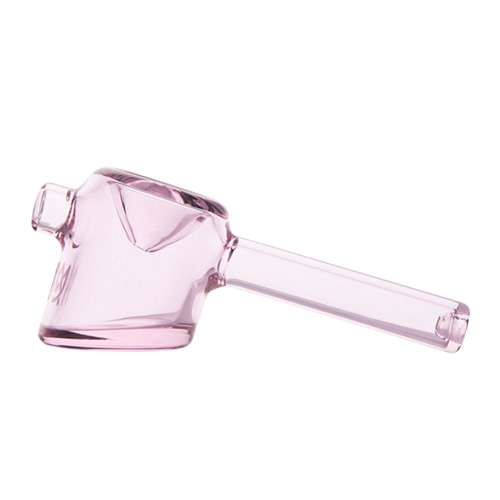Pipe Kickstand MJ Arsenal Blush – verre borosilicate rose, vue 2