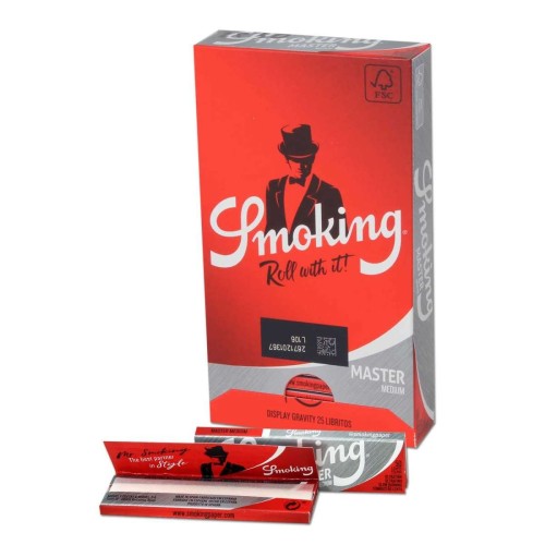 carnet de feuilles à rouler Smoking Master format medium