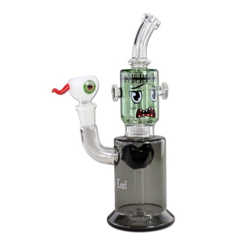 bong Black Leaf Frankenstein de 245 mm avec diffuseur