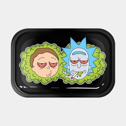 plateau à rouler Rick et Morty en métal 29 x 19 cm
