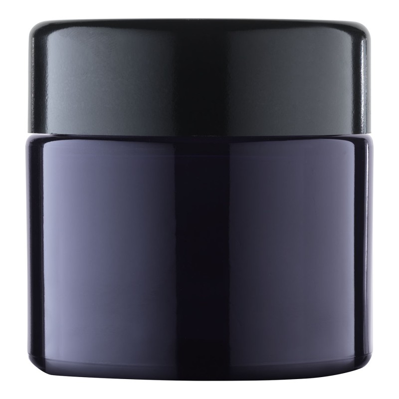 Pot Miron en verre violet 100 mL, fermeture hermétique